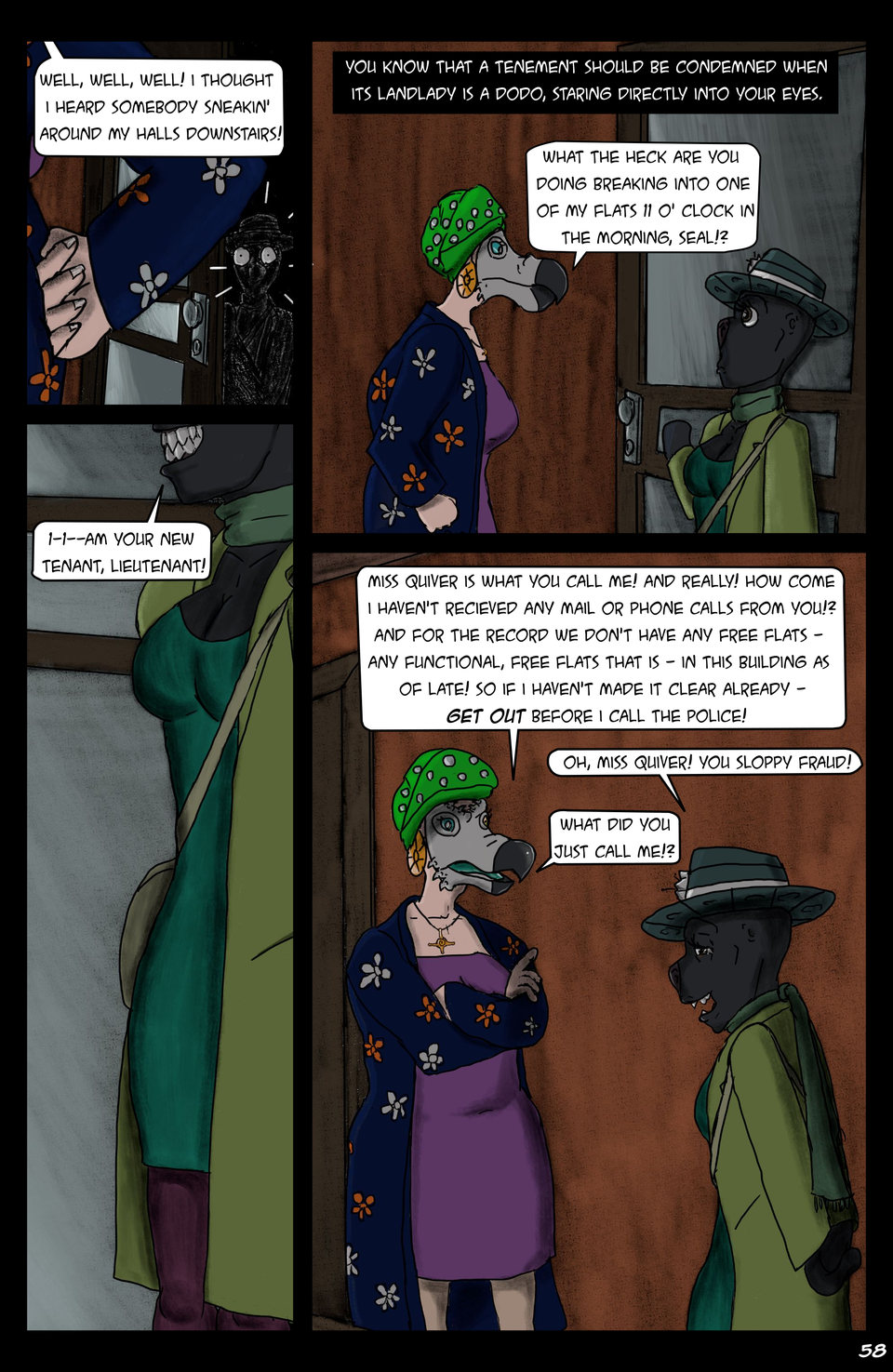 Spark in the Deep, Page 58 - Busted!