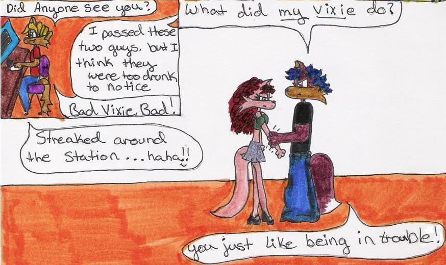 113. Bad Vixie, Bad!