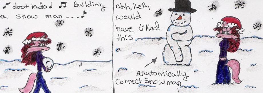 147. Anatomically correct snowman