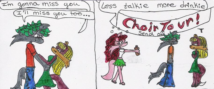 154. Less talkie, More drinkie