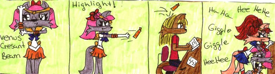 311. Sailor Cresent Beam Smash