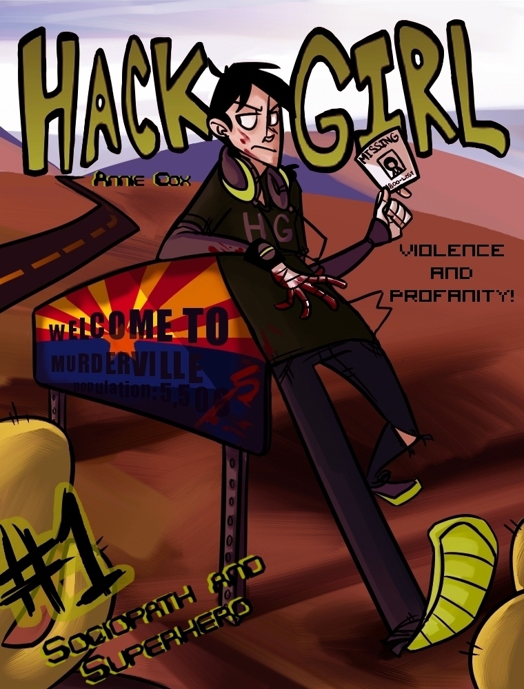 Hack Girl 1: Cover 