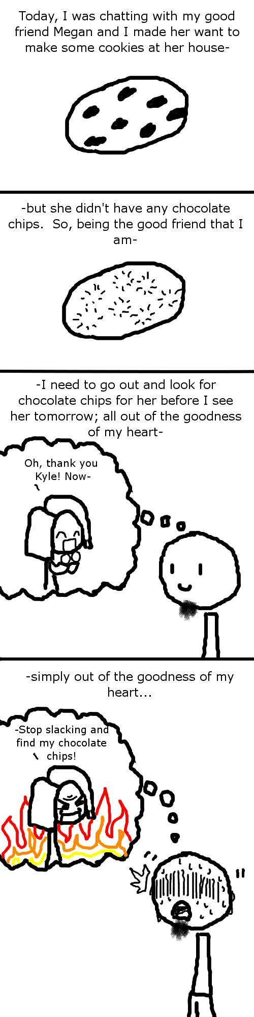 Chocolate Chips of the D@mned!