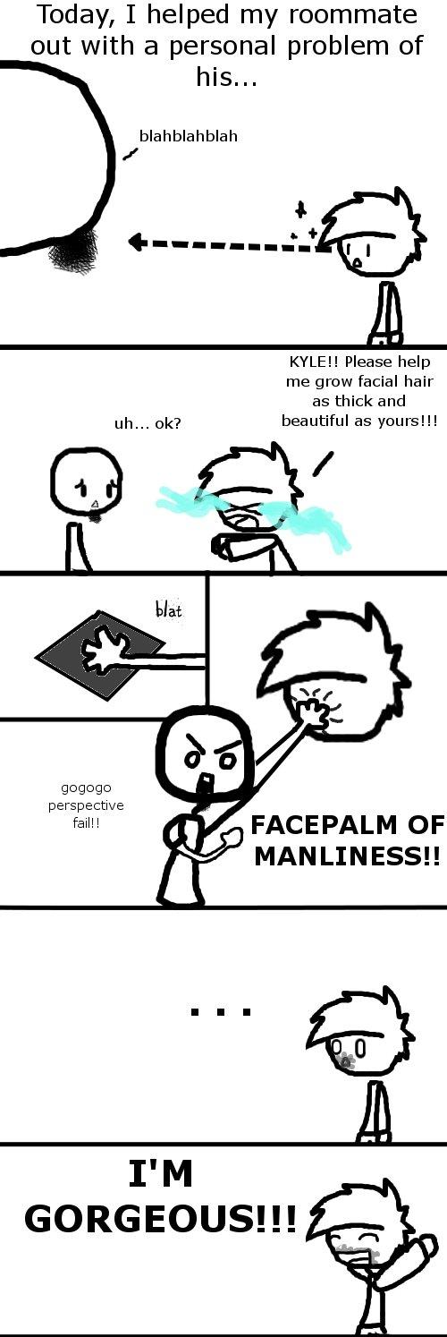 The uber-epic-awesome comic of manliness!!