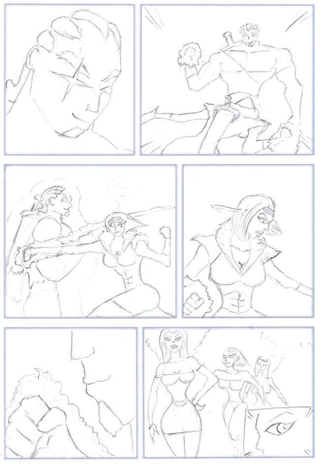 ARES VS. ATHENA RD 3 PART 5 SKETCH