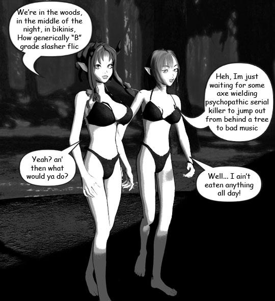 "If you go out in the woods today...."