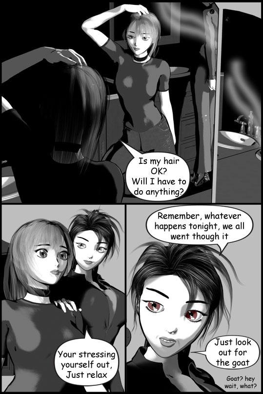 The girl in the Mirror