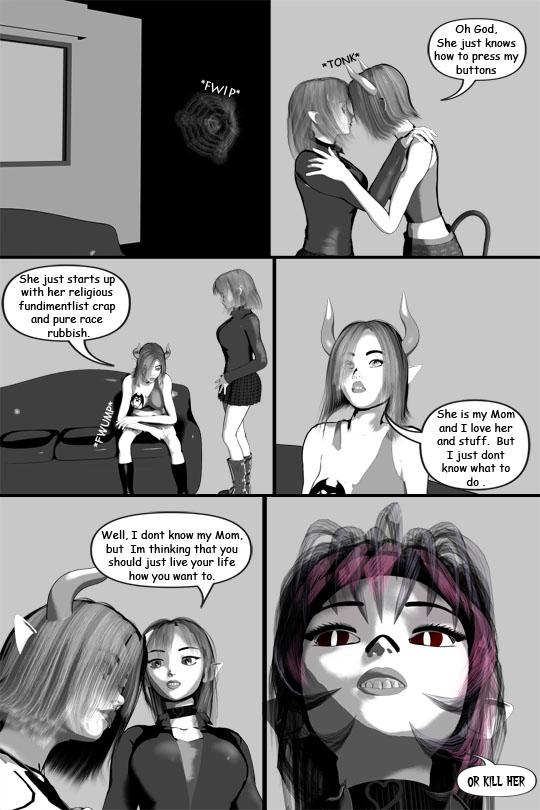 scary eyes  scary hair   scary font....