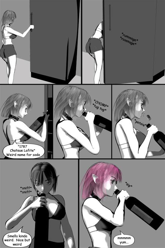 Thats quite a bottle of soda