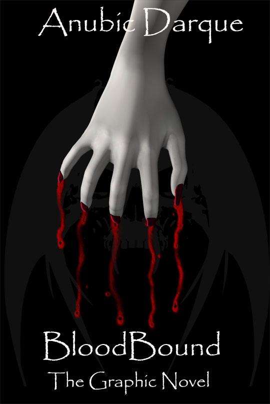 Blood Bound the graphic novel cover concept