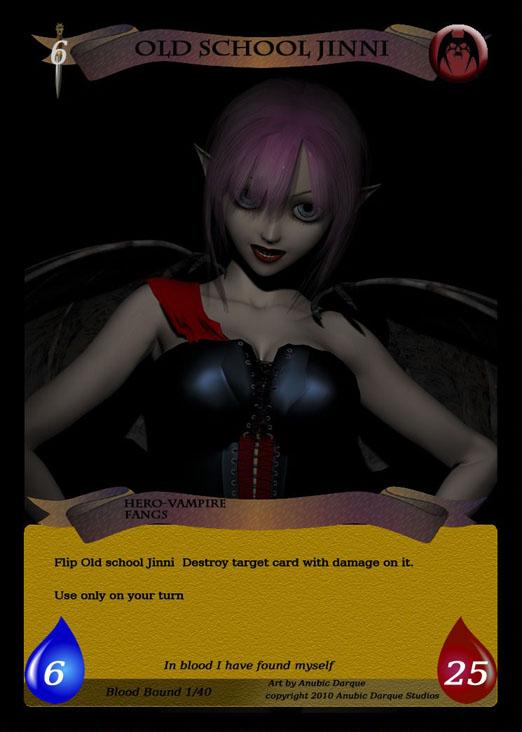 Blood Bound the collectible card game