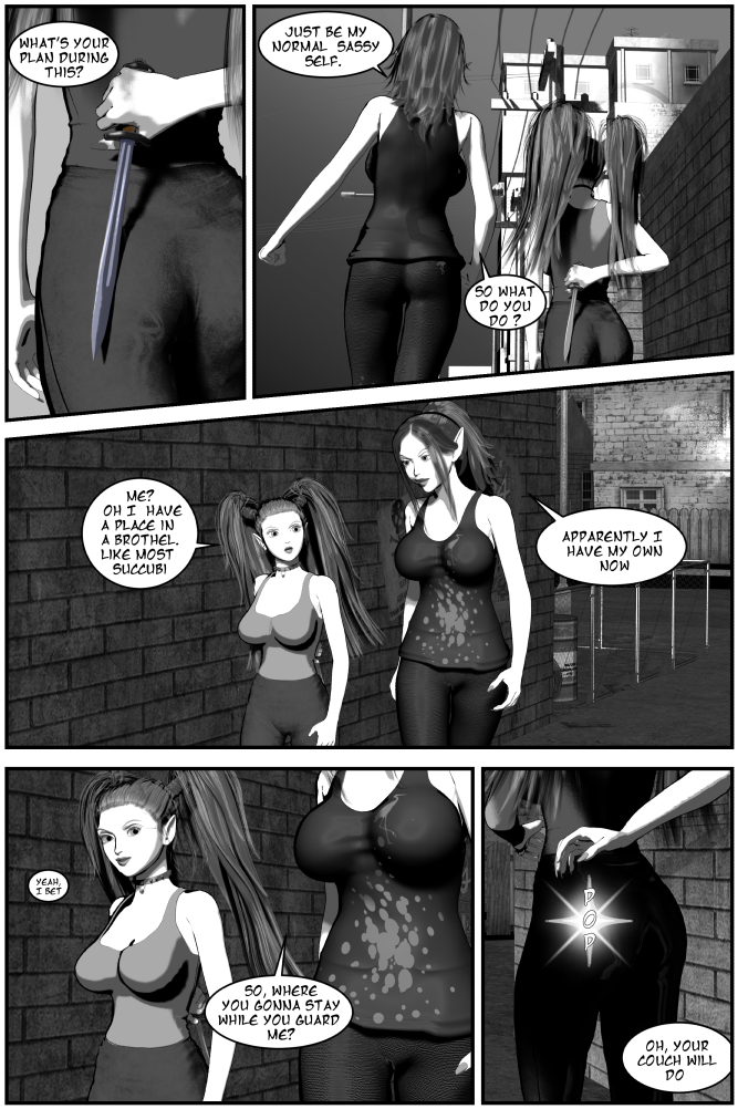 Behind your back
