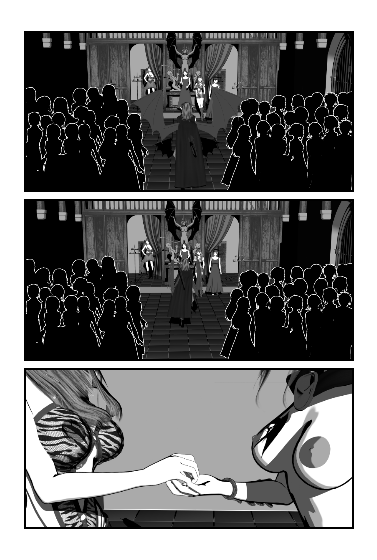 Down the isle