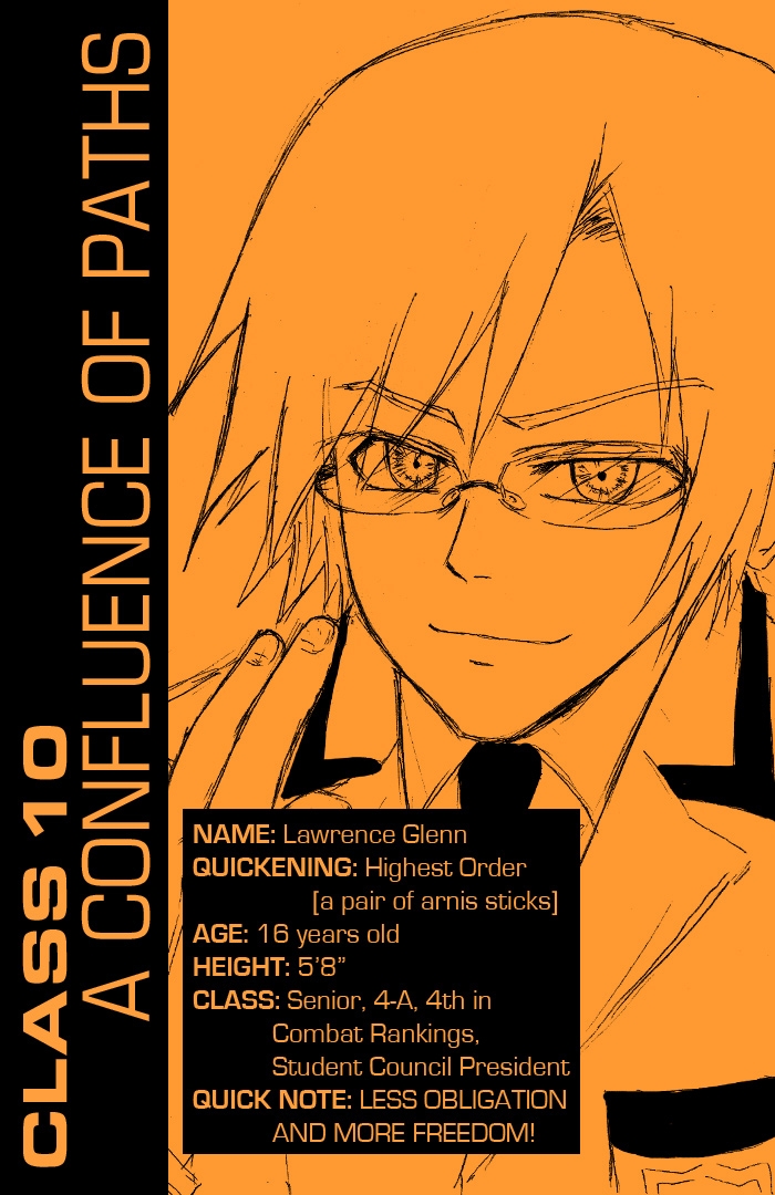 CLASS 10: A Confluence of Paths