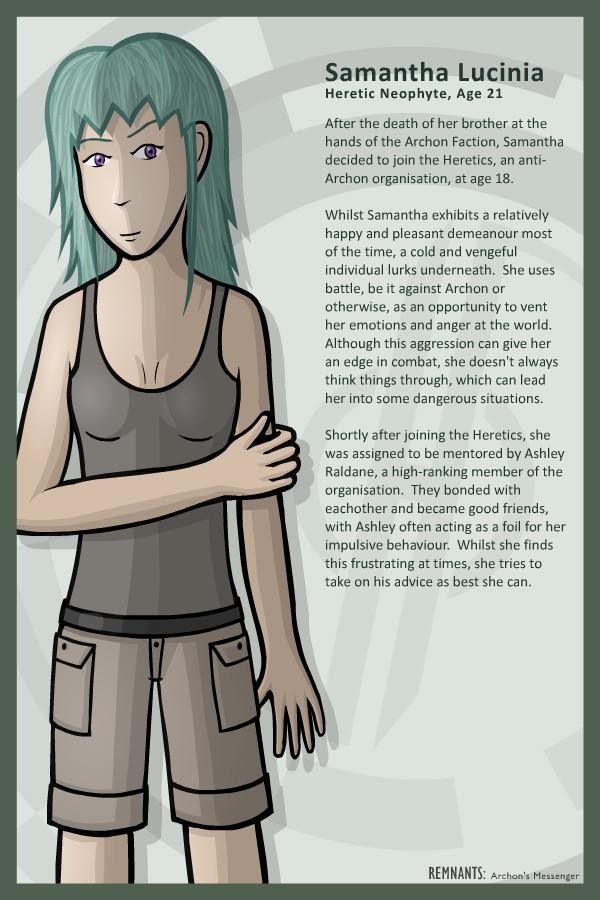 Character Profile: Samantha Lucinia