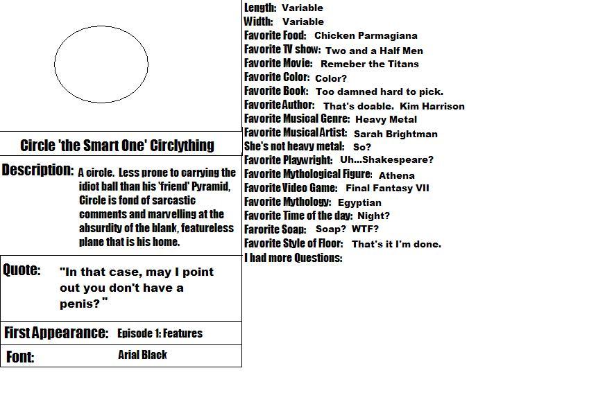 Character Profile: Circle