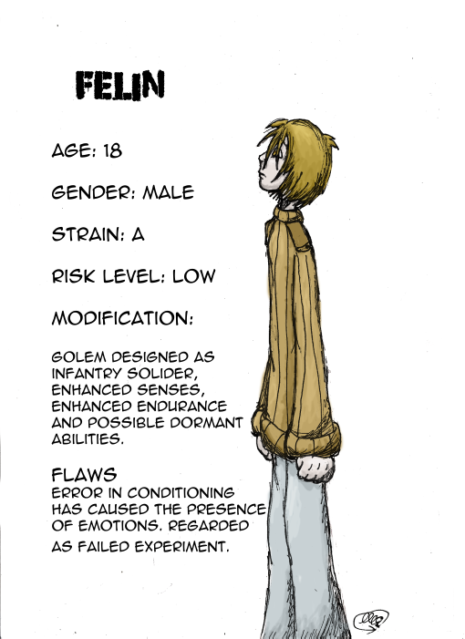 Chracter Profiles- Felin