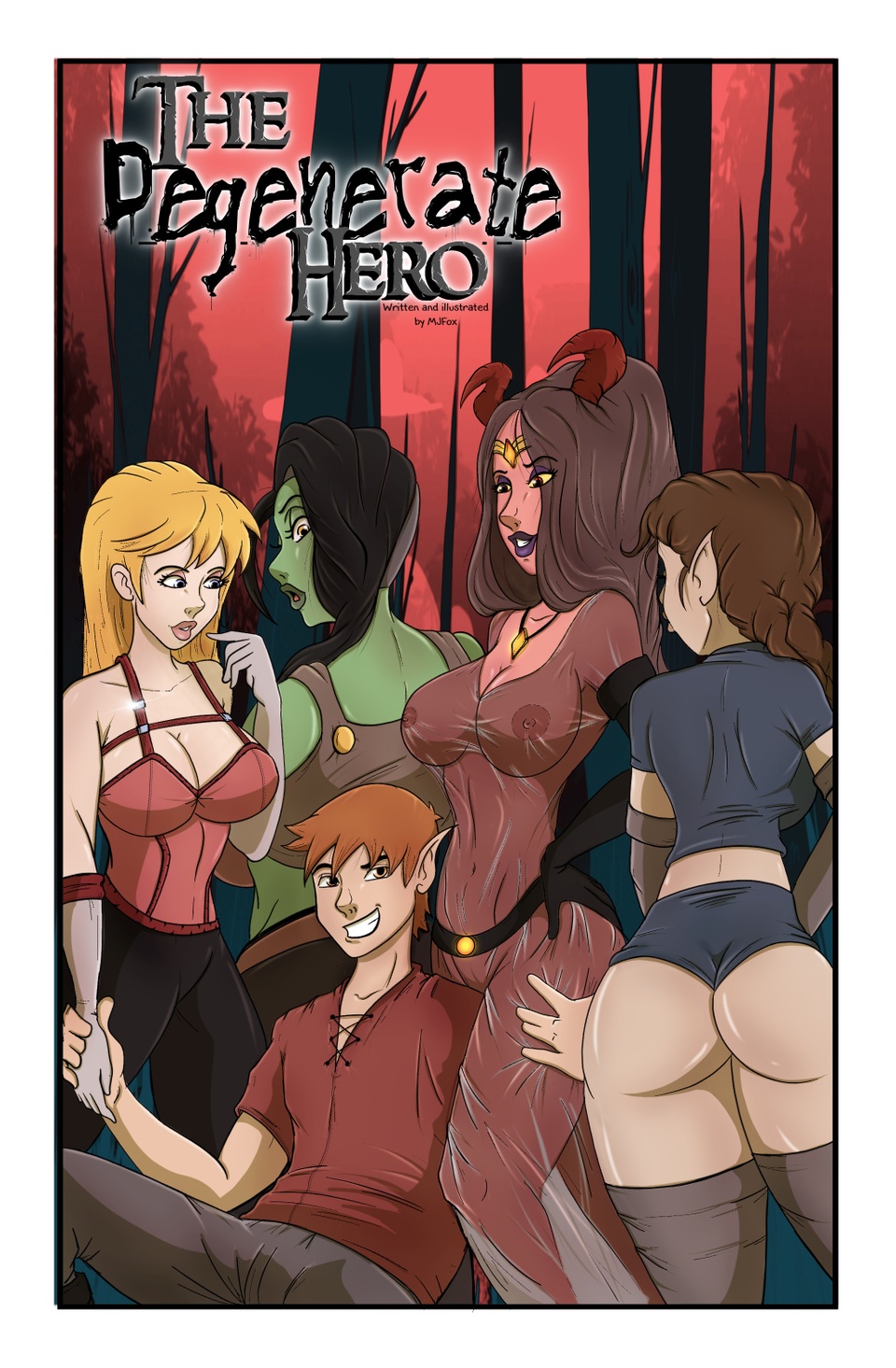 The Degenerate Hero - Cover