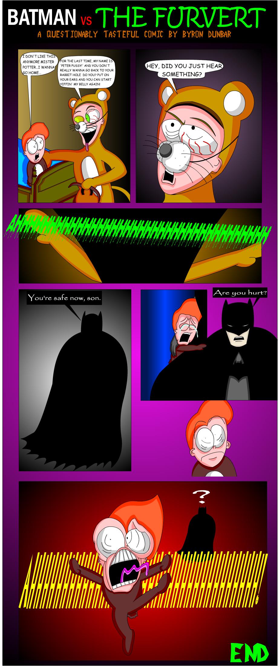 Batman vs The Furvert.