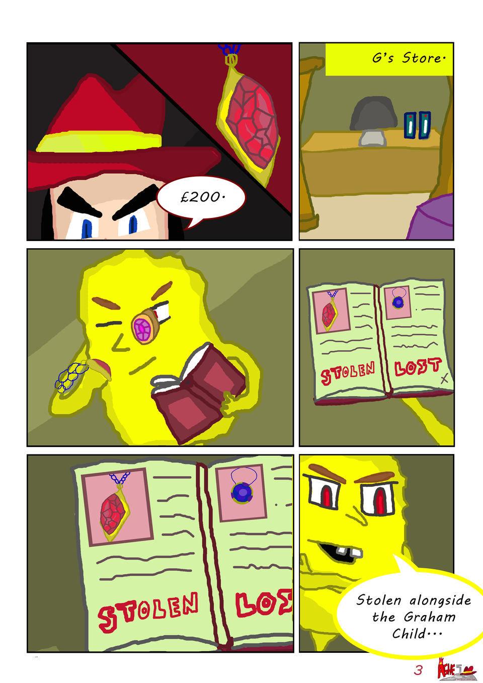 Ashes - G's Story - Comic #3