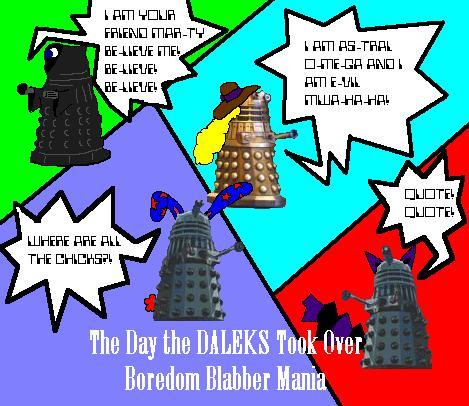 Daleks take over BBM