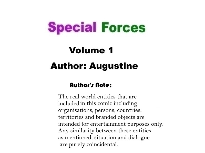 Special Forces Volume 1