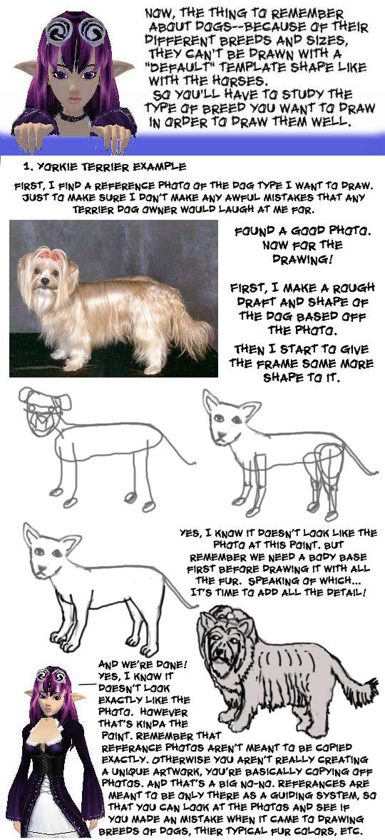 Dog drawing lesson, Part TWO