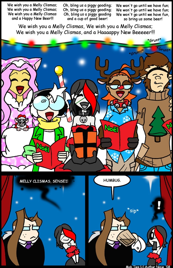 It's a Wonderful Bad Santa Who Stole Christmas Story, Charlie Brown!:  03