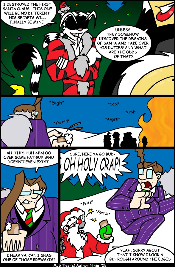 It's a Wonderful Bad Santa Who Stole Christmas Story, Charlie Brown!:  09