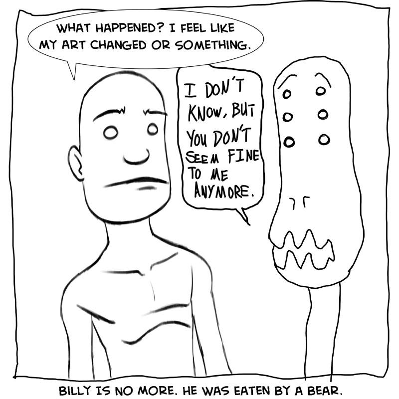 Thickhead's Sudden Change