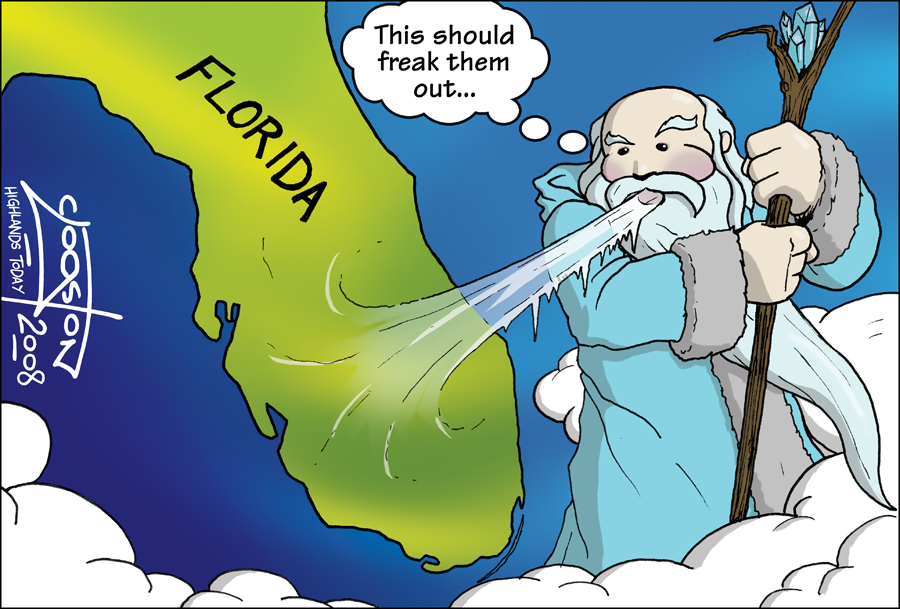 Old Man Winter's Vacation