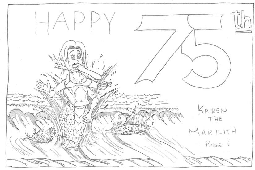 Special 75th Page Art