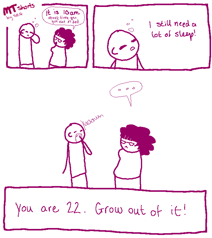 MTs:076 - Grow out of it!