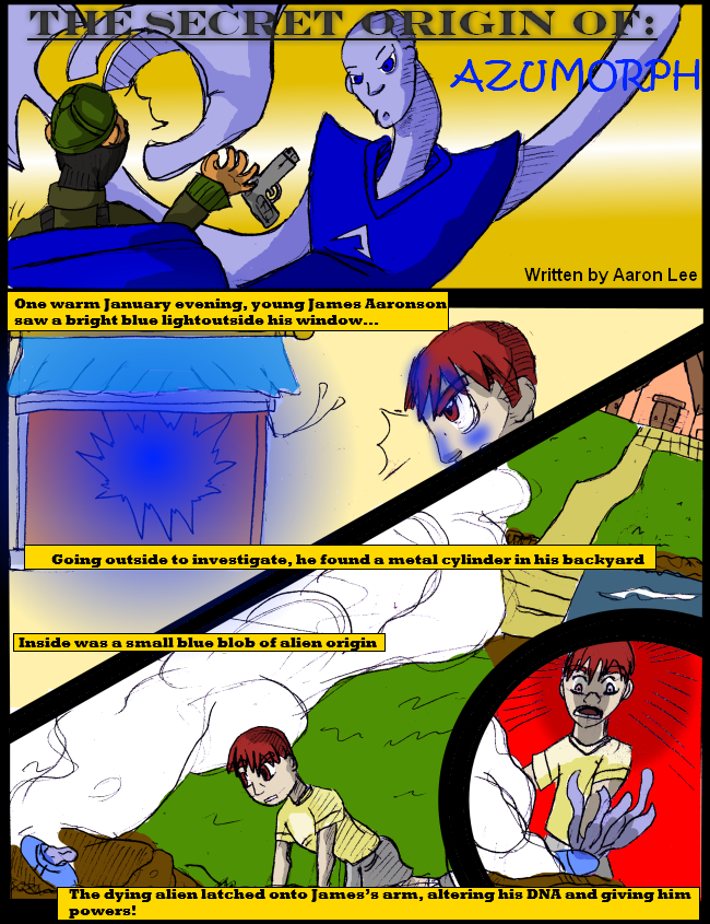 Origin of Azumorph: Page 1 of 4