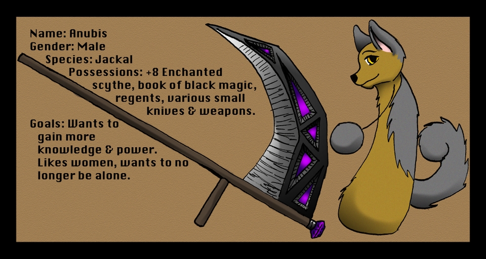 Character Card: Anubis