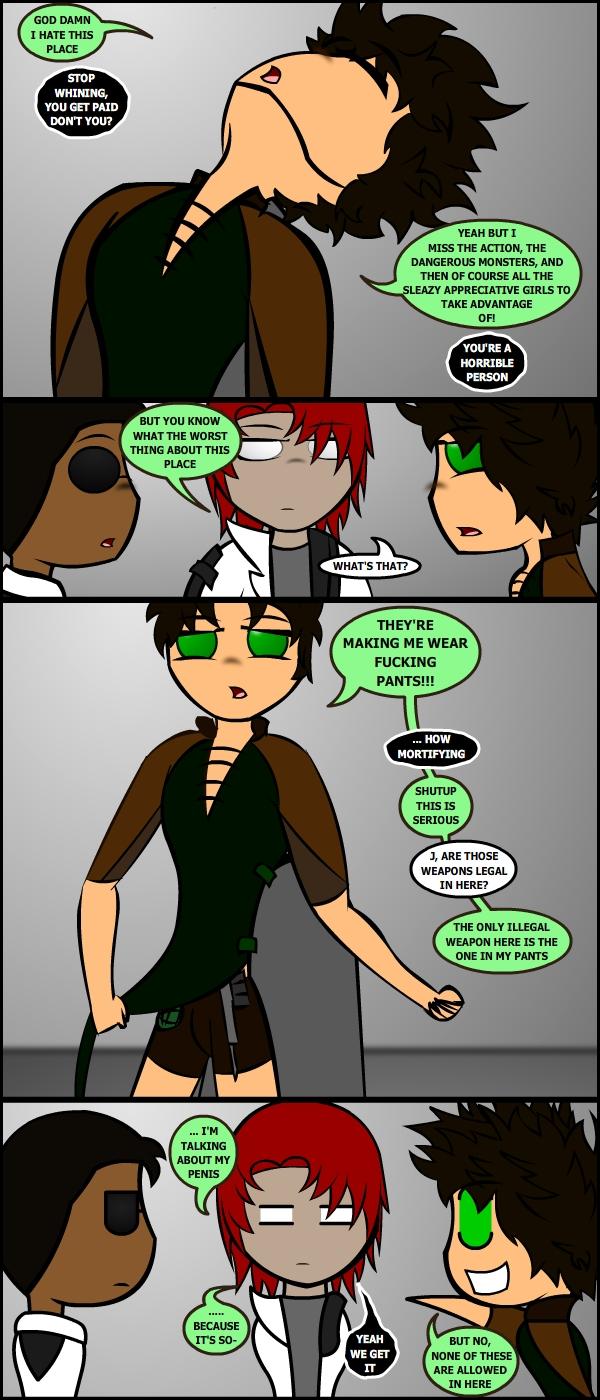 Comic 217 Pants