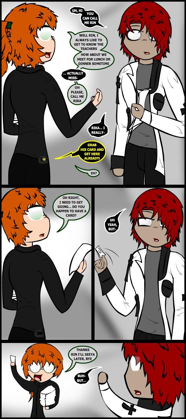 Comic 226 His Card