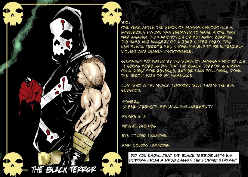 Biography Card 1 (The Black Terror)