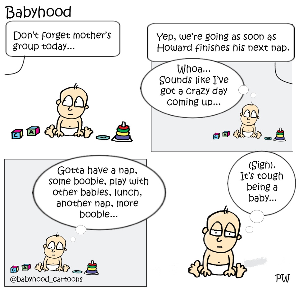 It’s tough being a baby