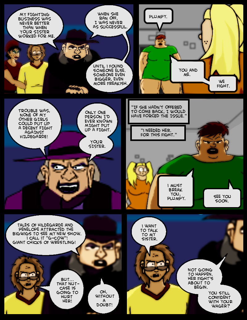 GCOW - Giant Chicks Of Wrestling - page 40