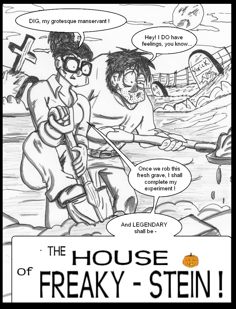 Halloween - FreakyStein page 1