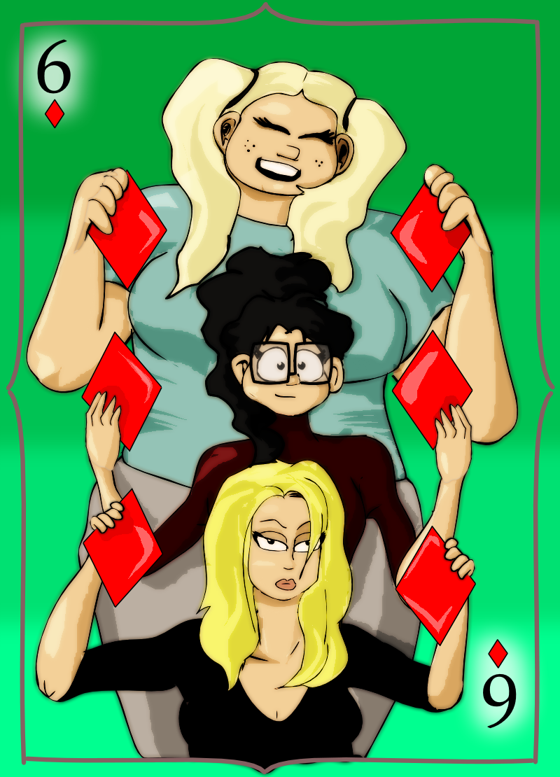 6 of Diamonds for Call Me Tom's Deck of Cards Project!