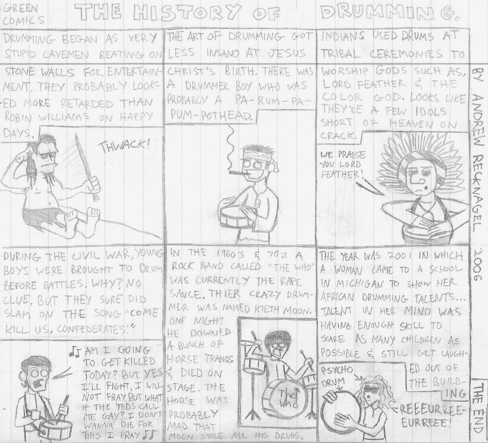The History Of Drumming