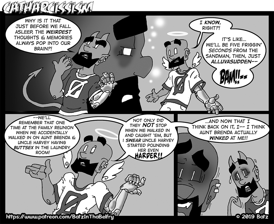 Catharcissism: insomnia