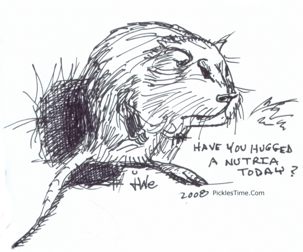 Have you hugged a nutria today?