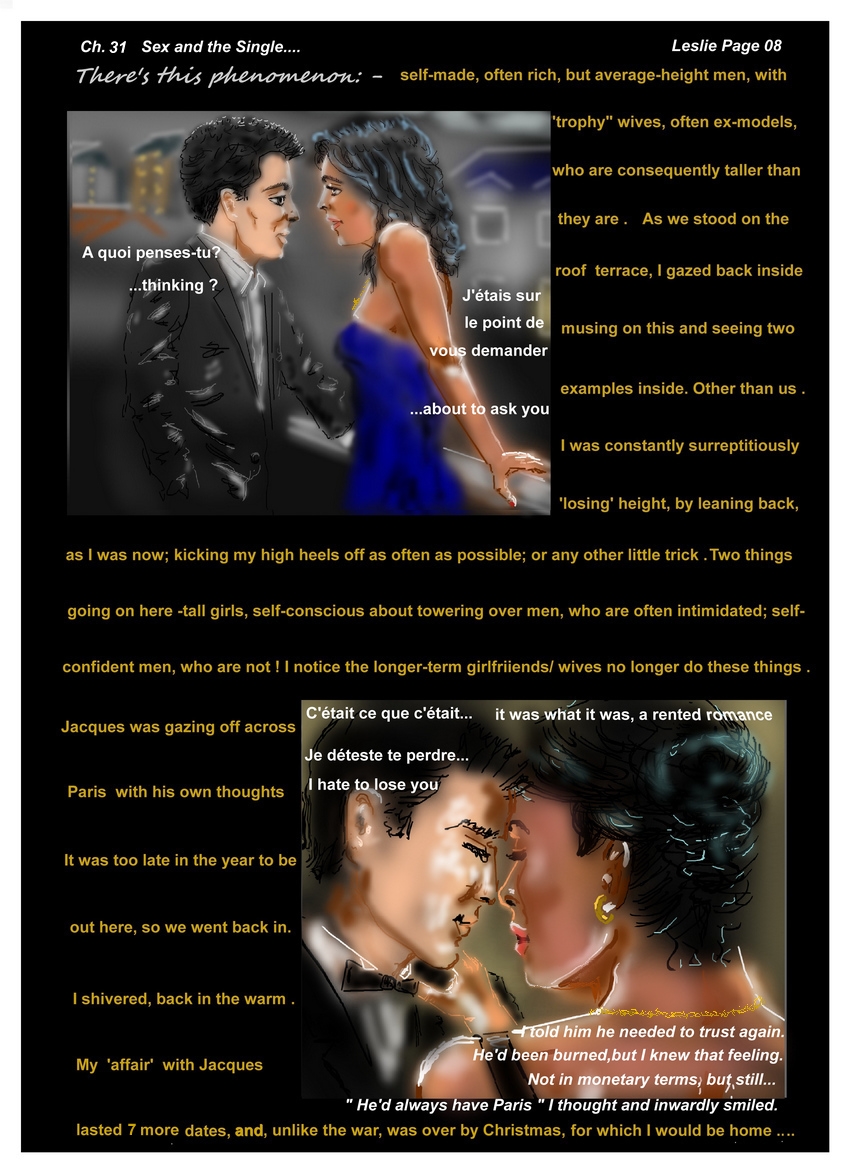 Ch. 31  Sex and  The Single...Intersex   Leslie P 08   "He'd always have Paris"