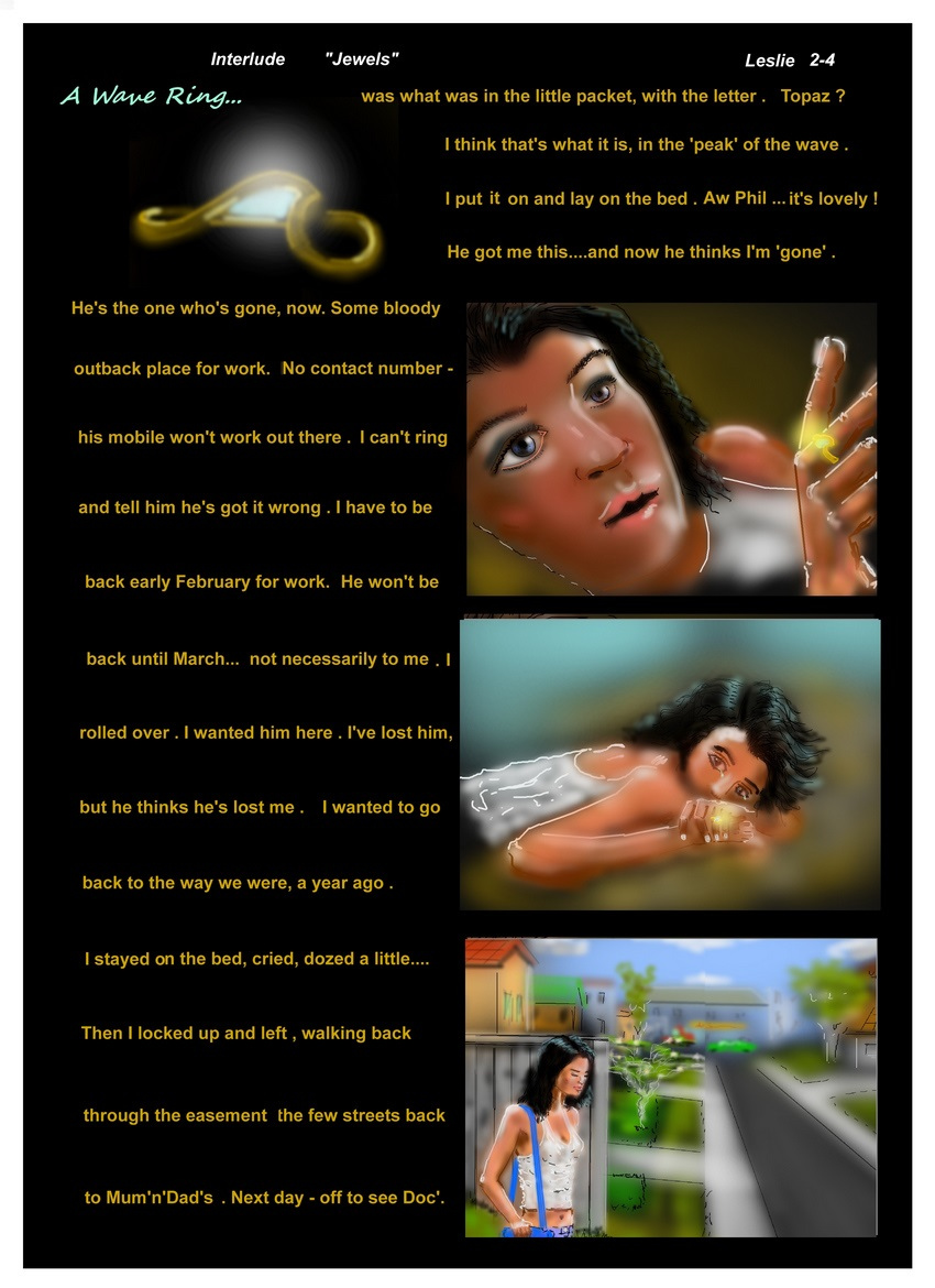 Ch.31 Sex and the Single...     Interlude Leslie  2-4   The ring