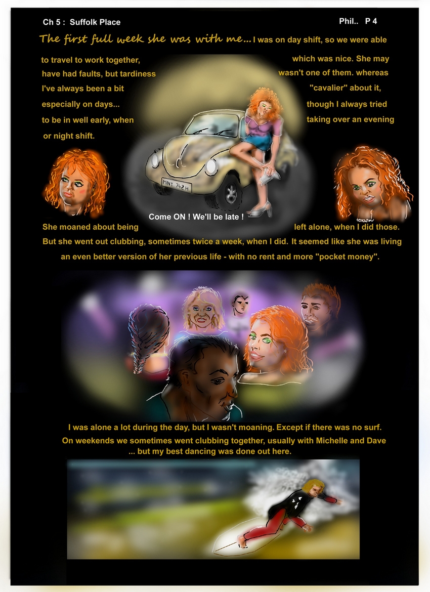 Ch 5  :  P 4  The first full week she was with me....