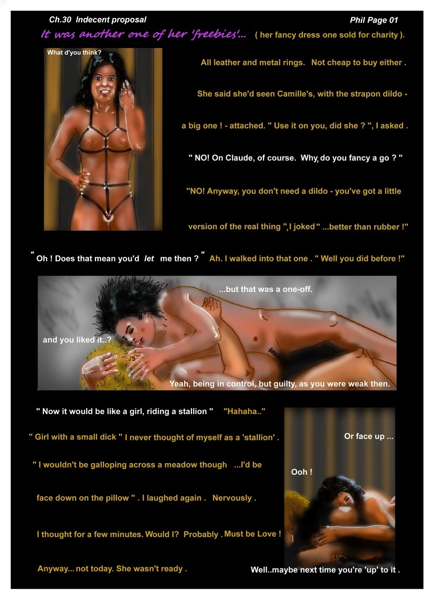 Ch. 30 "Indecent Proposal"   Phil Page 01 ..another one of her 'freebies'