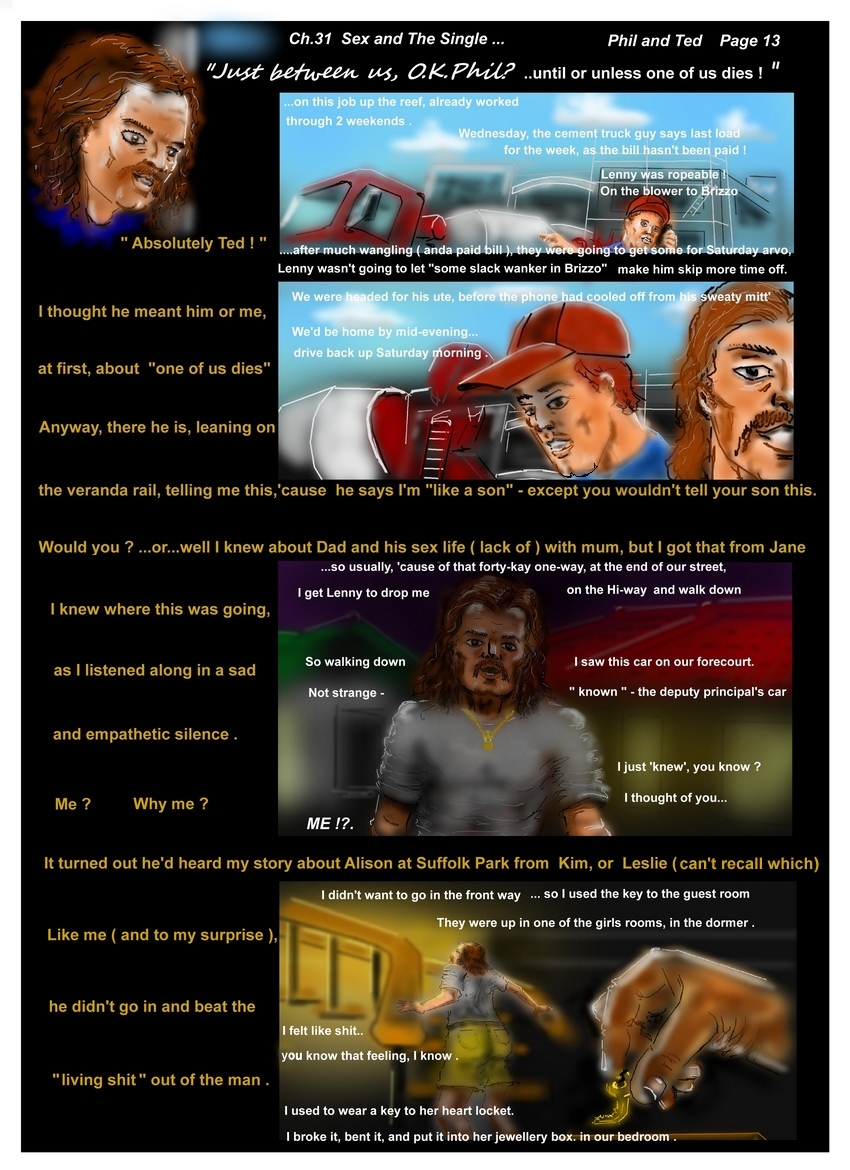 Ch. 31  Sex and  The Single...Intersex   Phil P 13  " just between us.."